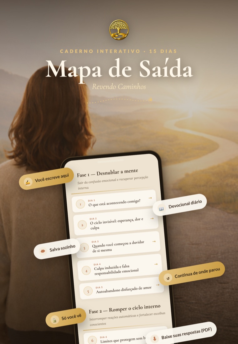Capa do caderno interativo Mapa de Saída